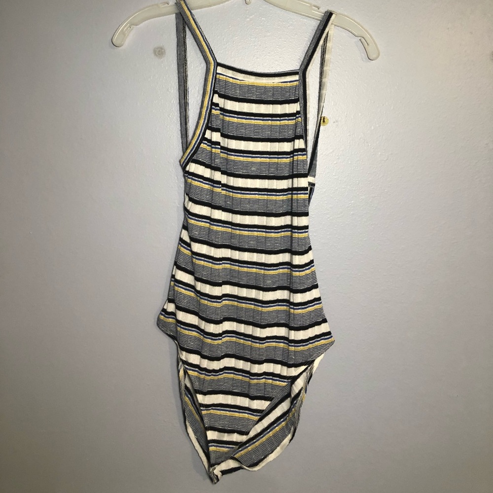 Free People Bodysuit Blue Large